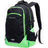 Рюкзак DEWAL BARBER STYLE, черно-зеленый, полиэстер 46 x 32 x 18 см GP18016